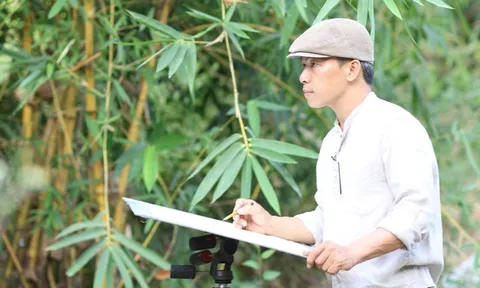 Họa sĩ Vũ Thành Tâm kể tình quê bằng màu nước