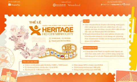 Thể lệ Cuộc thi sáng tạo video ngắn Heritage Ho Chi Minh City