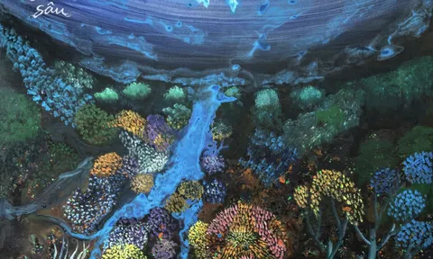 Thưởng thức Triển lãm nghệ thuật “Từ Biển Sâu – Into The Ocean” của hoạ sĩ Nguyễn Lộc