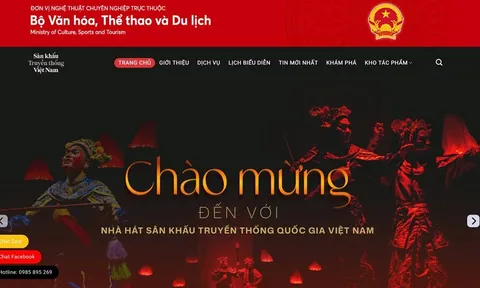 Cổng thông tin điện tử về sân khấu truyền thống và hệ thống mua vé trực tuyến