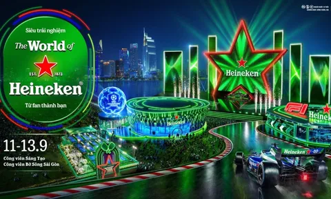 Đại nhạc hội Heineken® hoàn toàn miễn phí bùng nổ tại Công viên bờ sông Sài Gòn