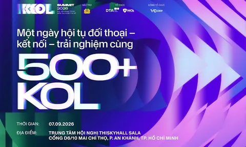 KOL Summit 2026 ghi nhận tham dự của 500+ KOLs và giới nghệ sĩ