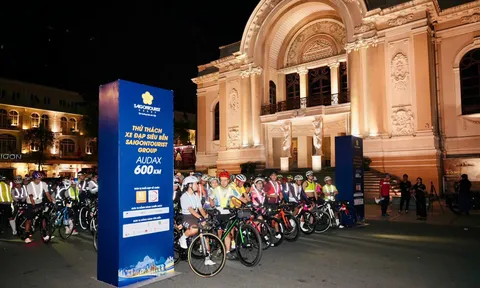 Ngày hội Xe đạp Saigontourist Group Vì Cộng đồng chinh phục cung đường 600km