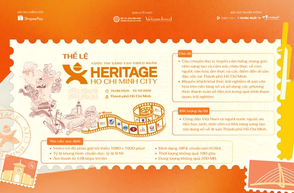 Thể lệ Cuộc thi sáng tạo video ngắn Heritage Ho Chi Minh City