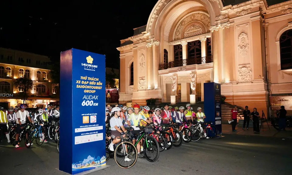 Ngày hội Xe đạp Saigontourist Group Vì Cộng đồng chinh phục cung đường 600km