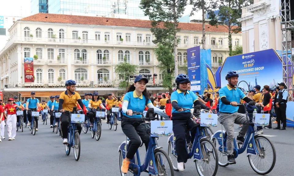 Diễu hành Ngày hội Xe đạp Saigontourist Group vì cộng đồng năm 2026